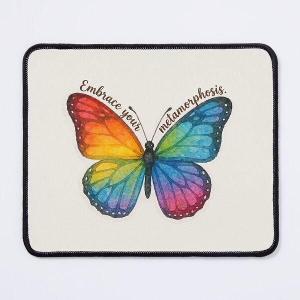 Item preview, Embrace Metamorphosis Rainbow Butterfly designed and sold by CAutumnTrapp.