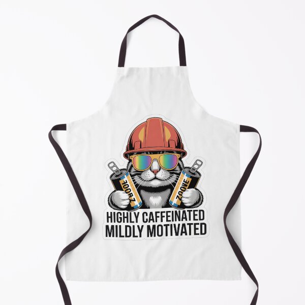 Item preview, Caffeinated Cat Construction Crew designed and sold by NiftyWrx.