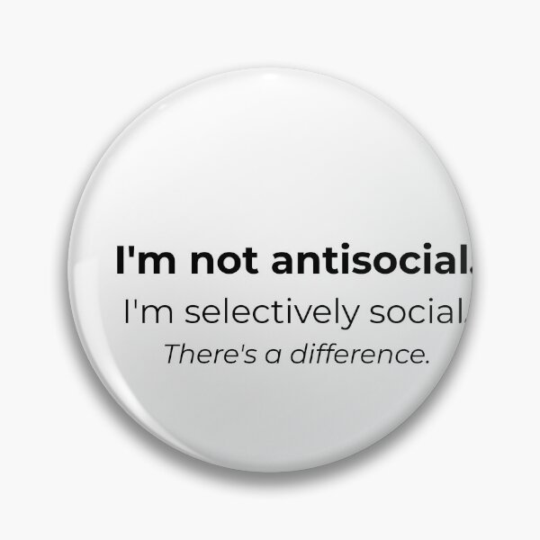 Item preview, Funny relatable designs for introverts designed and sold by Happily Unavailable Co..