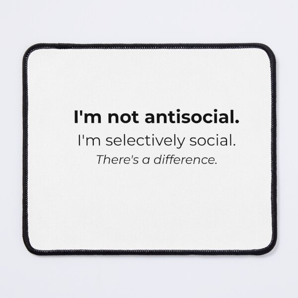 Item preview, Funny relatable designs for introverts designed and sold by Happily Unavailable Co..