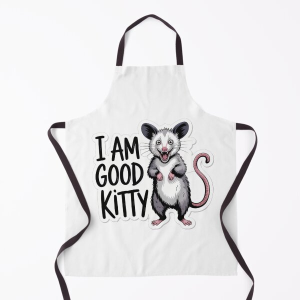 Item preview, Possum in Cat Ears with I AM GOOD KITTY designed and sold by NiftyWrx.