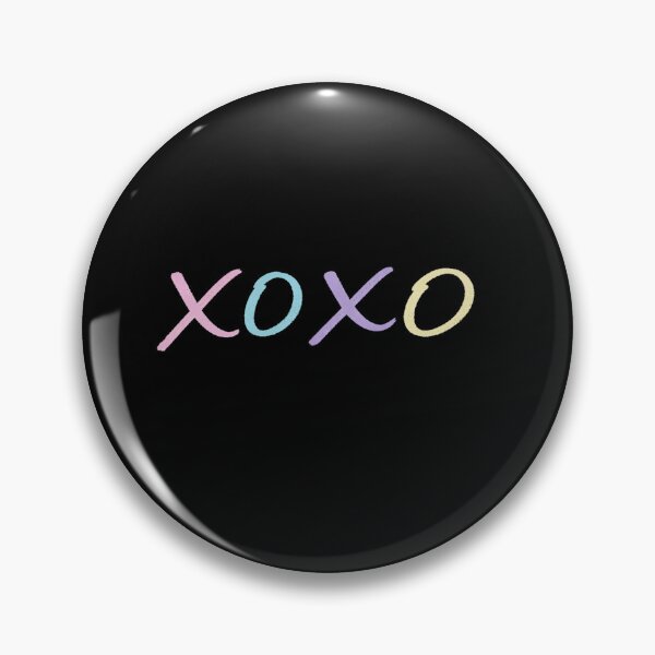 Item preview, XOXO Pastel Chalk Letters designed and sold by Owcomm.