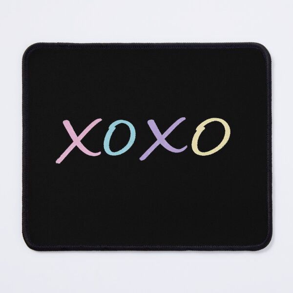 Item preview, XOXO Pastel Chalk Letters designed and sold by Owcomm.