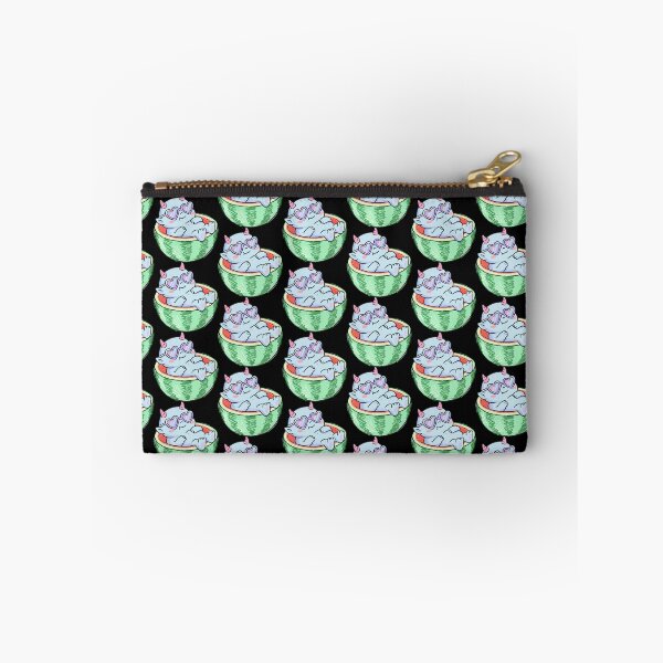 Item preview, Cool Azure Demon in Watermelon Bed designed and sold by Emegan Print Art.