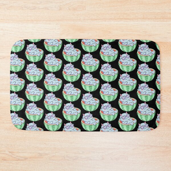 Item preview, Cool Azure Demon in Watermelon Bed designed and sold by Emegan Print Art.