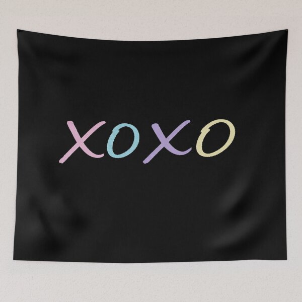 Item preview, XOXO Pastel Chalk Letters designed and sold by Owcomm.