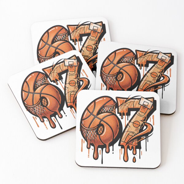 Item preview, 67 baseball ice cream drip number 6 7 youth drip  designed and sold by mariazin.