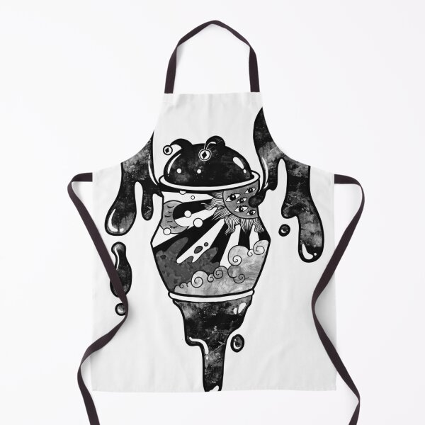 Item preview, Melting Celestial Urn Surreal Ink Art designed and sold by Pixel-Spingola.