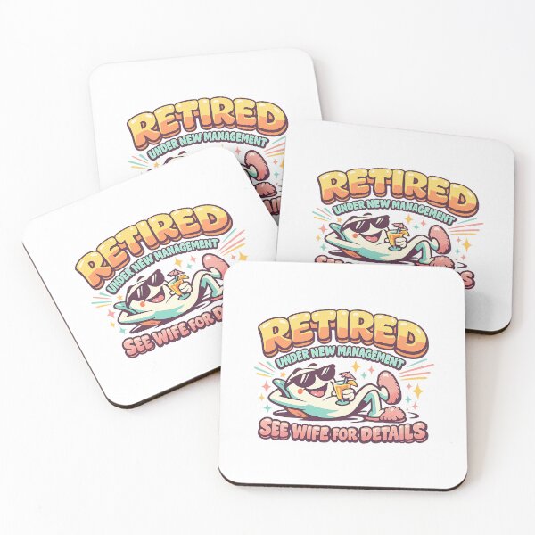 Item preview, Retired Under New Management – See Wife for Details designed and sold by LuveraxArt.
