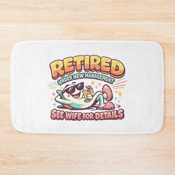 Item preview, Retired Under New Management – See Wife for Details designed and sold by LuveraxArt.