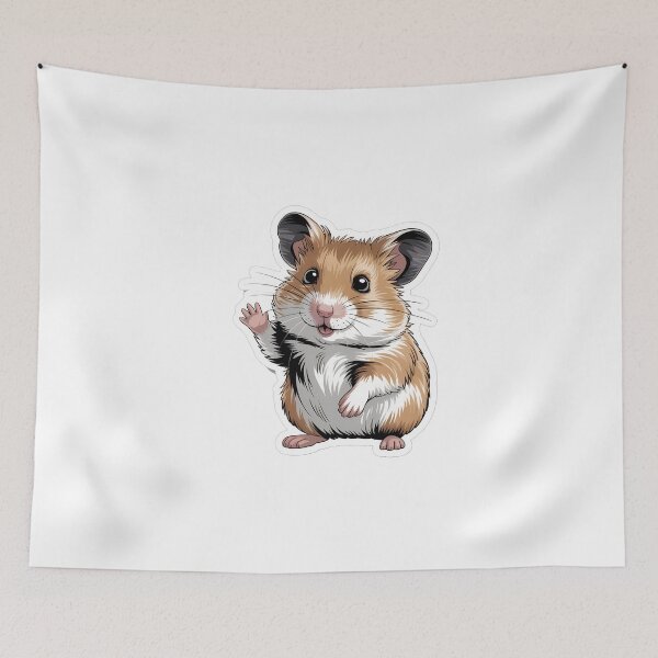 Item preview, Hamster Meme Paw Wave designed and sold by NiftyWrx.