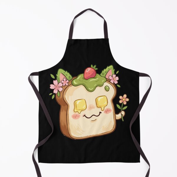 Item preview, Charming Strawberry Butter Kitten Loaf designed and sold by Emegan Print Art.