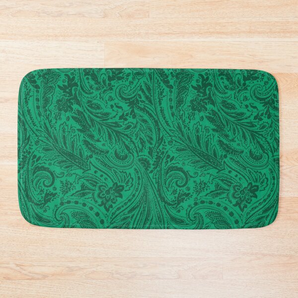 Item preview, Vintage Paisley Money Green designed and sold by STUDIO MORE Los Angeles.