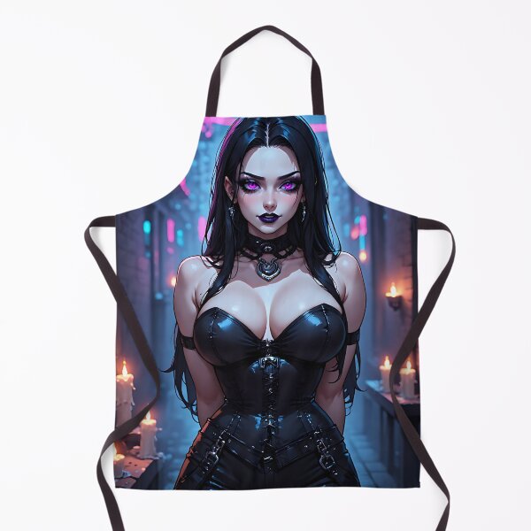 Item preview, Hot Halloween Anime Goth Girl Waifu 120 designed and sold by Your New Fixation.