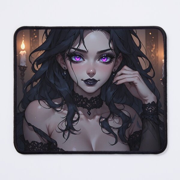 Item preview, Hot Halloween Anime Goth Girl Waifu 125 designed and sold by Your New Fixation.