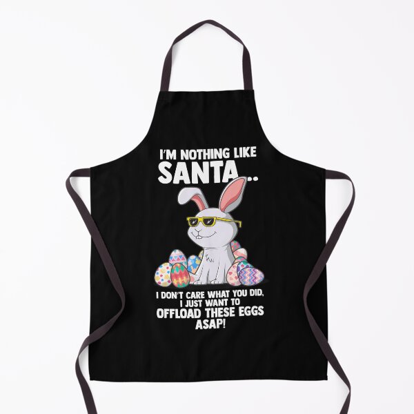 Item preview, Funny Easter bunny quote – offload eggs ASAP cartoon (on light colors) designed and sold by messy-nessie.