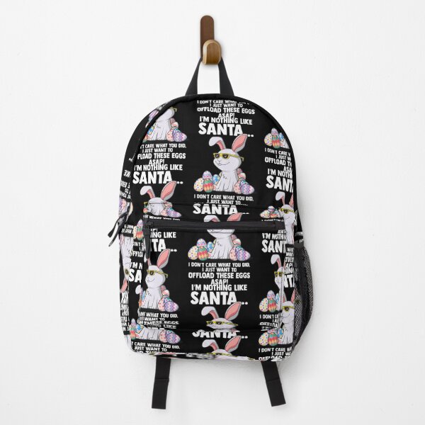 Item preview, Funny Easter bunny quote – offload eggs ASAP cartoon (on light colors) designed and sold by messy-nessie.