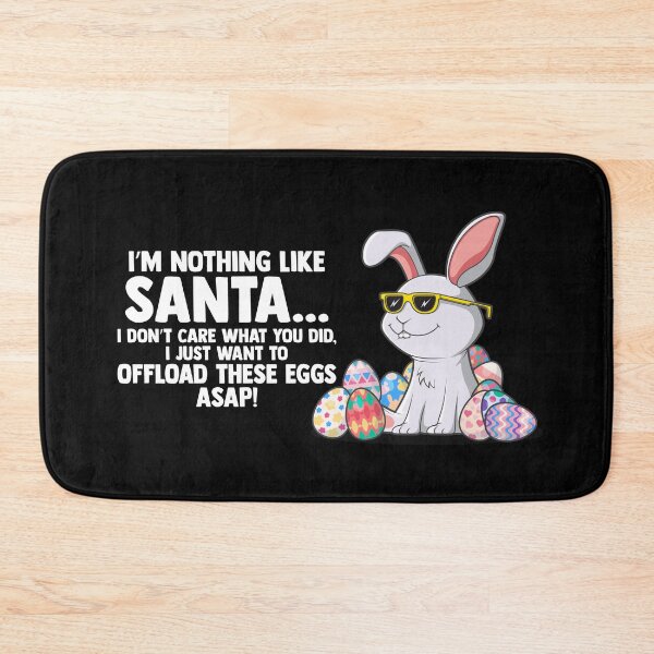 Item preview, Funny Easter bunny quote – offload eggs ASAP cartoon (on light colors) designed and sold by messy-nessie.