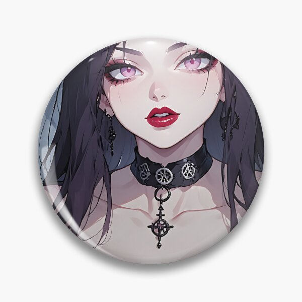 Item preview, Hot Halloween Anime Goth Girl Waifu 127 designed and sold by Your New Fixation.