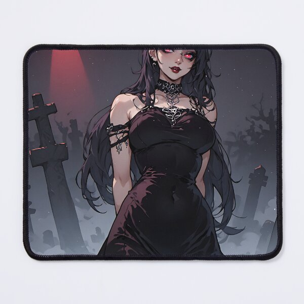 Item preview, Hot Halloween Anime Goth Girl Waifu 128 designed and sold by Your New Fixation.