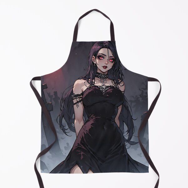 Item preview, Hot Halloween Anime Goth Girl Waifu 128 designed and sold by Your New Fixation.