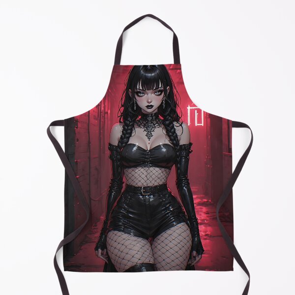 Item preview, Hot Halloween Anime Goth Girl Waifu 129 designed and sold by Your New Fixation.