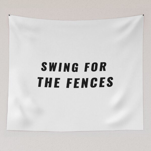 Item preview, Swing For The Fences Baseball Quote T-Shirt | Uncle Jichuan designed and sold by Uncle-Jichuan.