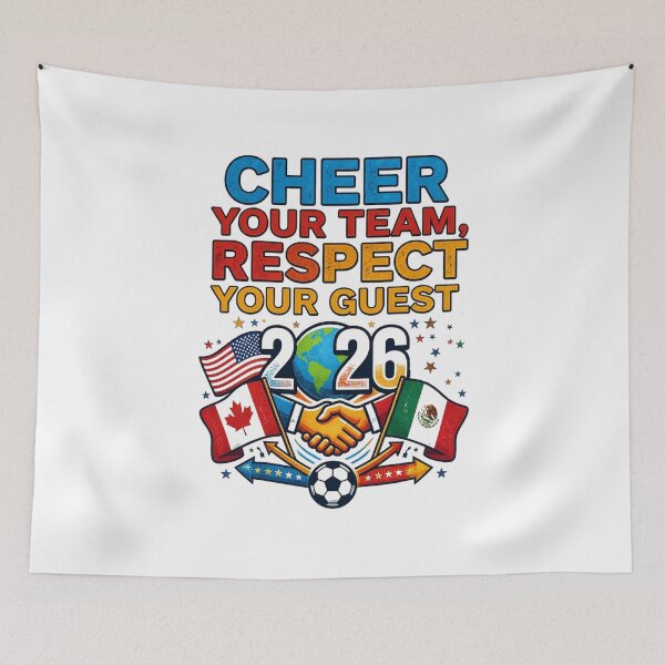 Item preview, Global Football 2026: Cheer Your Team, Respect Your Guest designed and sold by YIDOX.