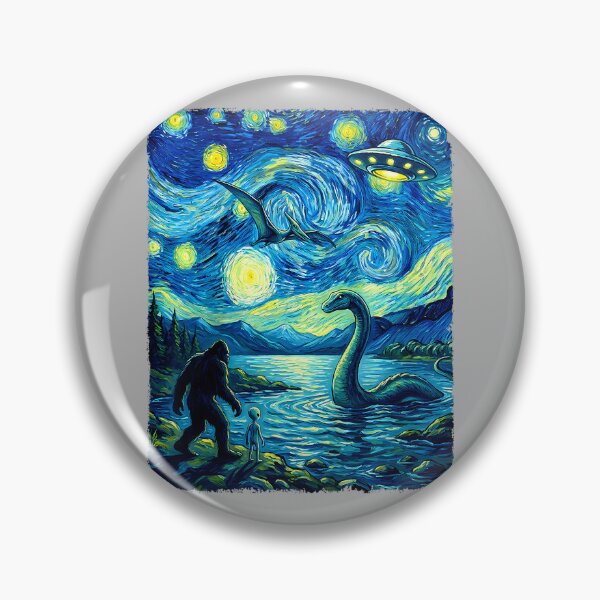 Item preview, Bigfoot Loch Ness Monster Alien UFO Funny for Men Women Kid designed and sold by GreggRoss.