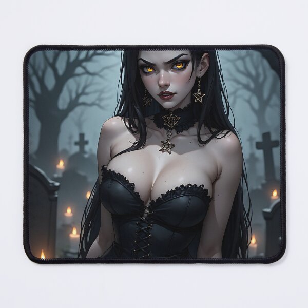Item preview, Hot Halloween Anime Goth Girl Waifu 135 designed and sold by Your New Fixation.