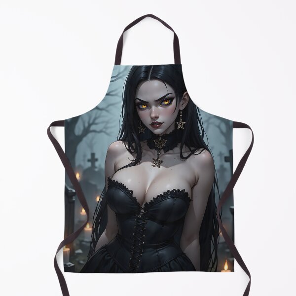 Item preview, Hot Halloween Anime Goth Girl Waifu 135 designed and sold by Your New Fixation.