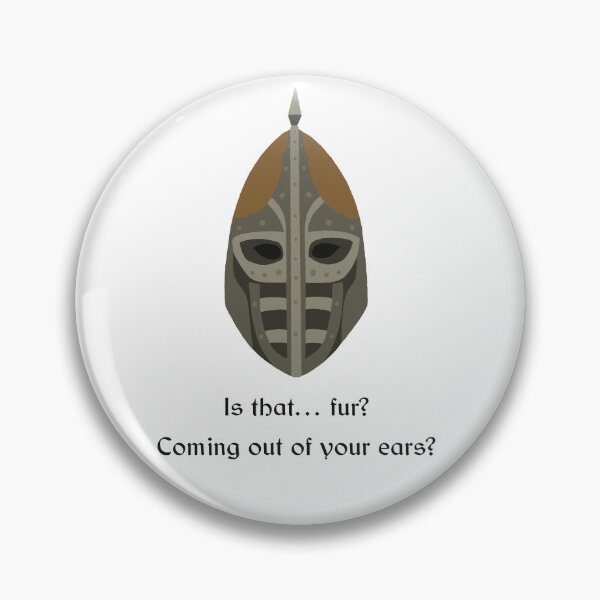 Item preview, “Is that… fur?” Skyrim guard quote designed and sold by Sage’s Studio.