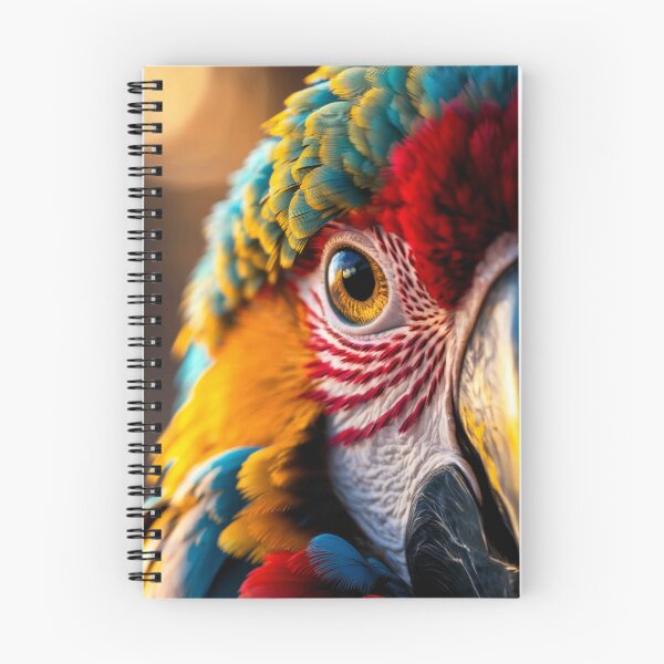 Item preview, Mystic Macaw Eye - Vibrant Tropical Nature Graphic designed and sold by elglotonmusical.