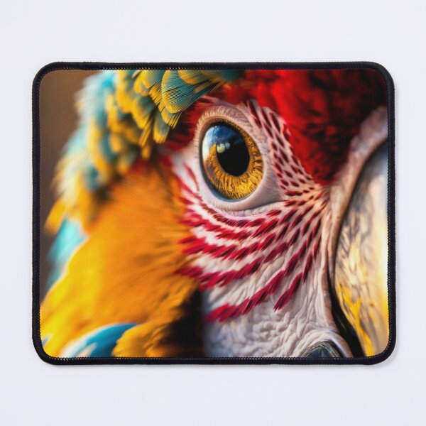 Item preview, Mystic Macaw Eye - Vibrant Tropical Nature Graphic designed and sold by elglotonmusical.