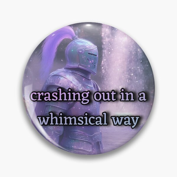 Item preview, Whimsical Crash Out Pastel Knight designed and sold by YoshiHoshi.