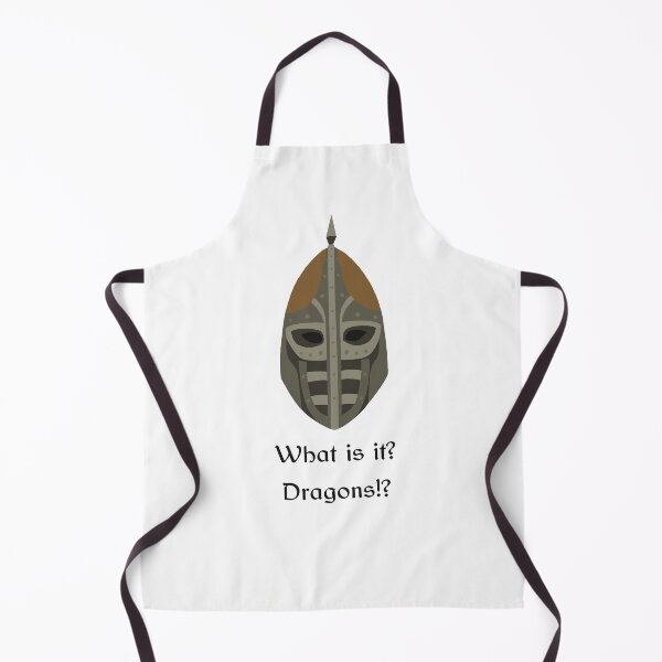 Item preview, “What is it? Dragons!?” Skyrim guard quote designed and sold by Sage’s Studio.