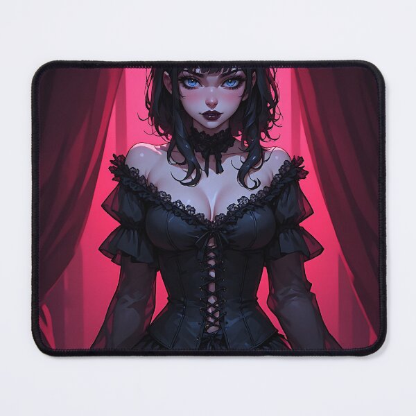 Item preview, Hot Halloween Anime Goth Girl Waifu 141 designed and sold by Your New Fixation.