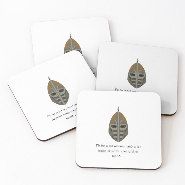 Item preview, “A bellyful of mead…” Skyrim guard quote designed and sold by Sage’s Studio.