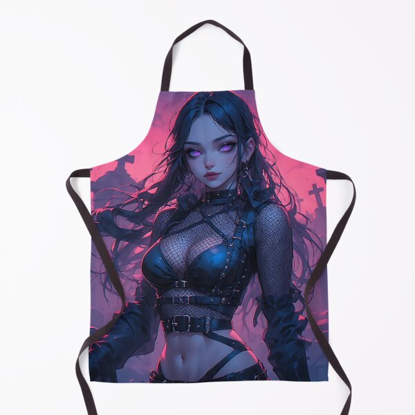 Item preview, Hot Halloween Anime Goth Girl Waifu 142 designed and sold by Your New Fixation.