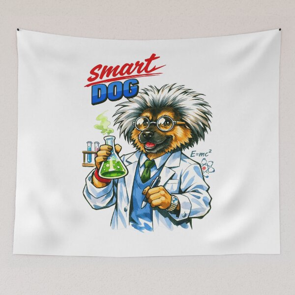 Item preview, Intelligent Scientific Dog designed and sold by JonelleTshirts.