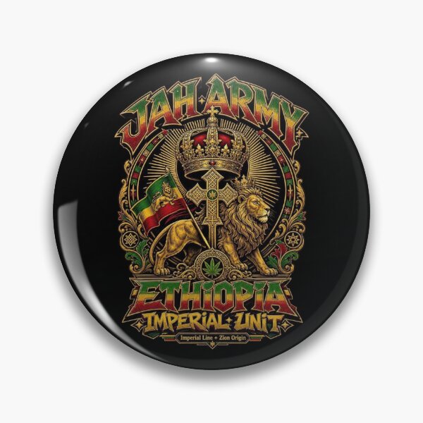 Item preview, JAH ARMY: ETHIOPIA IMPERIAL UNIT designed and sold by SavvyEarth.