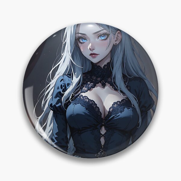 Item preview, Hot Halloween Anime Goth Girl Waifu 147 designed and sold by Your New Fixation.
