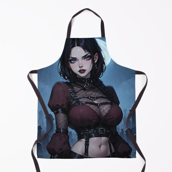 Item preview, Hot Halloween Anime Goth Girl Waifu 148 designed and sold by Your New Fixation.