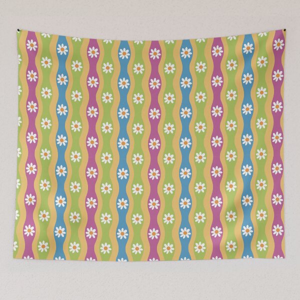 Item preview, Groovy Flower Pattern designed and sold by Savy's Nook.