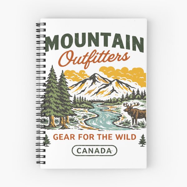 Artikelvorschau, Ausrüstung von Mountain Outfitters für die Wildnis Kanadas entworfen und verkauft von Matinez Pink.