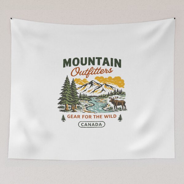Item preview, Mountain Outfitters Gear for the Wild Canada designed and sold by Matinez Pink.