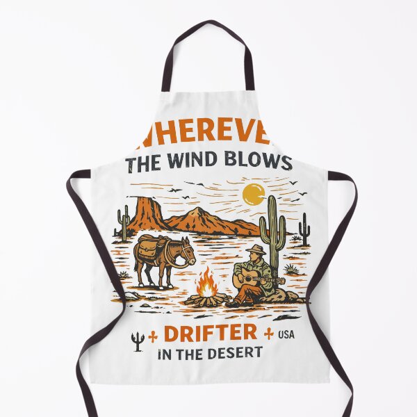 Item preview, Desert Drifter Campfire Guitar designed and sold by Matinez Pink.
