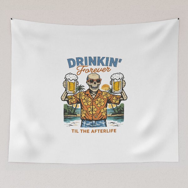 Item preview, Drinking Forever T-Shirt designed and sold by Matinez Pink.