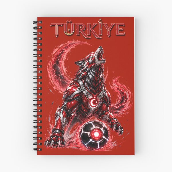 Item preview, Türkiye Football Ottoman Wolf  – Futuristic Turkish Football Streetwear Tee designed and sold by Extravanganzza.