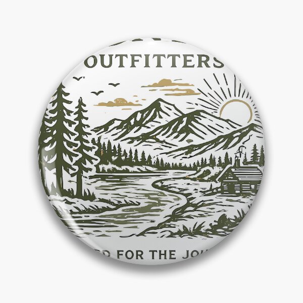 Item preview, Frontier Outfitters Adventure T-Shirt designed and sold by Matinez Pink.